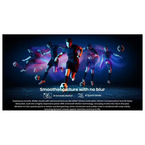  Hisense 55-Inch 55Q7Q Series - Smart - 4K - QLED - 144Hz - 2025 Model 