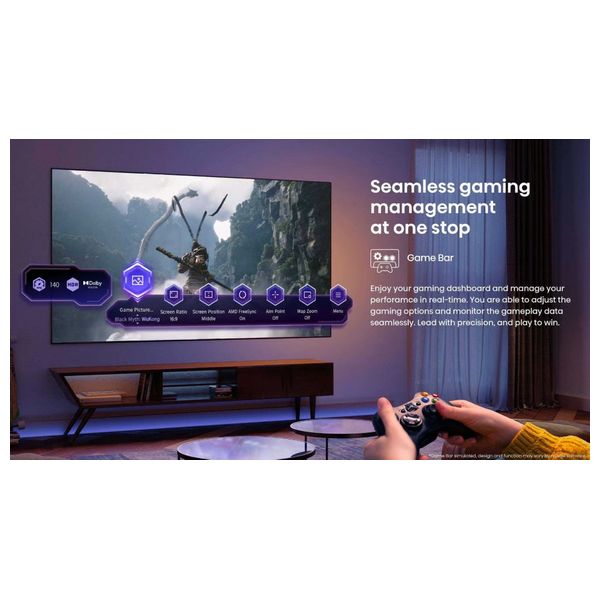  Hisense 55-Inch 55Q7Q Series - Smart - 4K - QLED - 144Hz - 2025 Model 