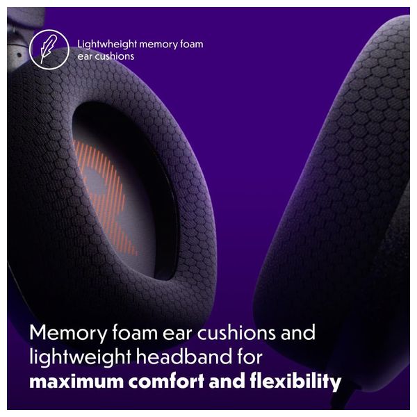 JBL Quantum 100M2 - Over Ear Headphones - Black
