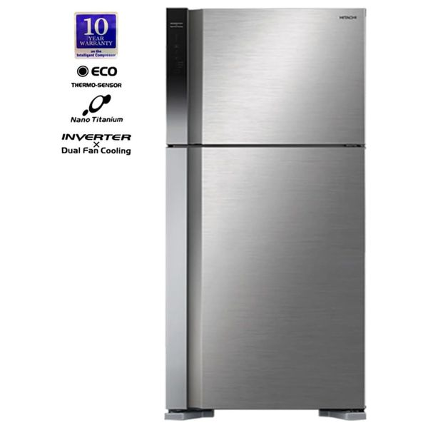  Hitachi RV765BSL - 25ft - Conventional Refrigerator - Inox 