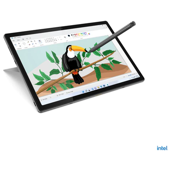  لابتوب لينوفو12.4-انج - IdeaPad Duet 5 - Core i7-1355U - Shared - ويندوز 11 - 16 كيكابايت/512 كيكابايت SSD - شاشة تعمل باللمس 