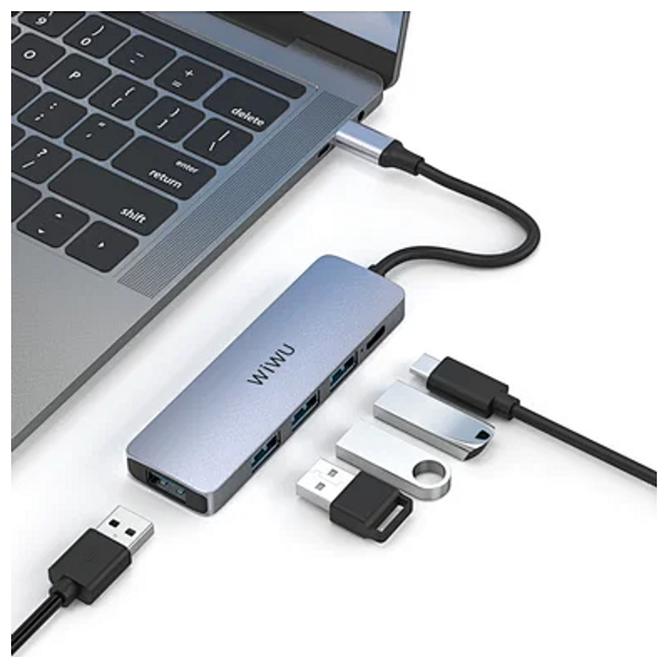 WiWU Alpha A541BC - USB-C Hub