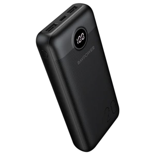  شاحن محمول راف بور - PB-1205 - 20000mah - اسود 