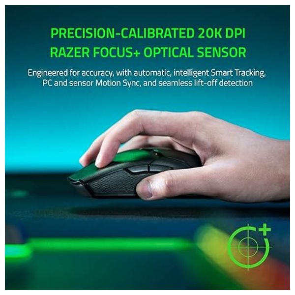 ماوس ريزر لاسلكي للالعاب - Viper Ultimate - اسود