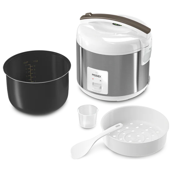 Modex RC6810 - Rice Cooker - Silver