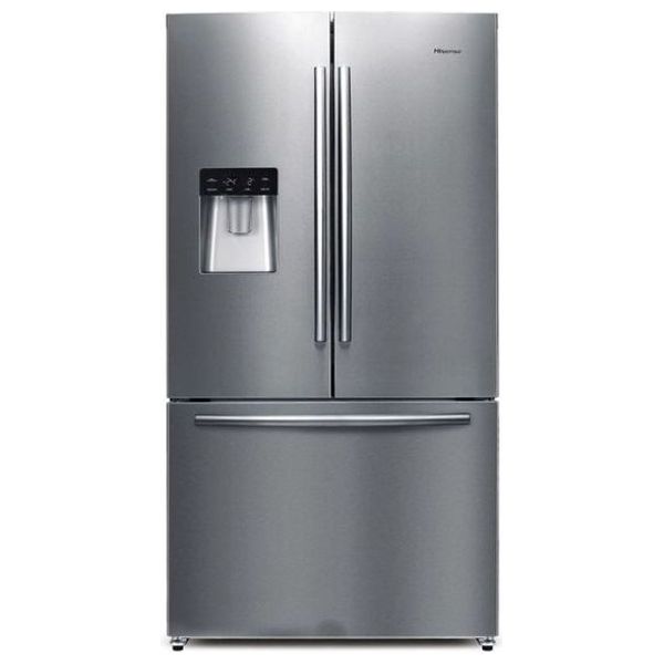 Hisense RF697N4ZS1 - 25ft - French Door Refrigerator - Stainless Steel