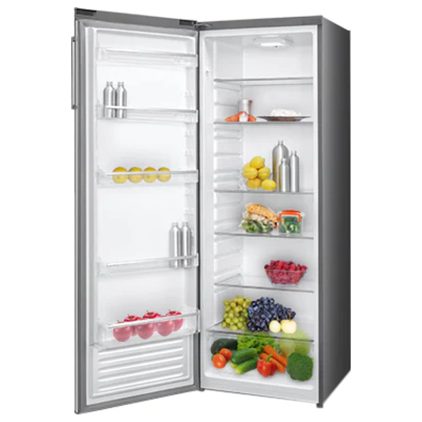 Alhafidh RFHA-SD435MSS - 15ft - 1-Door Refrigerator - Silver