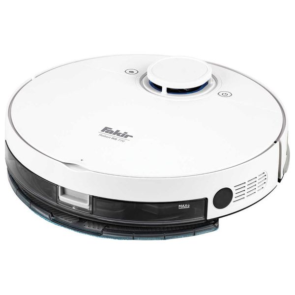  Fakir Robert RS 770 - Robot Vacuum Cleaner - White + Fakir Luccaq - Hand Blender - Red 