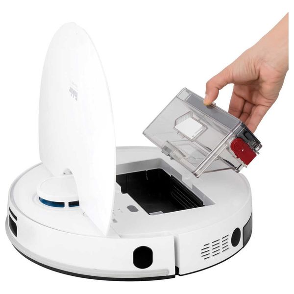  Fakir Robert RS 770 - Robot Vacuum Cleaner - White + Fakir Luccaq - Hand Blender - Red 