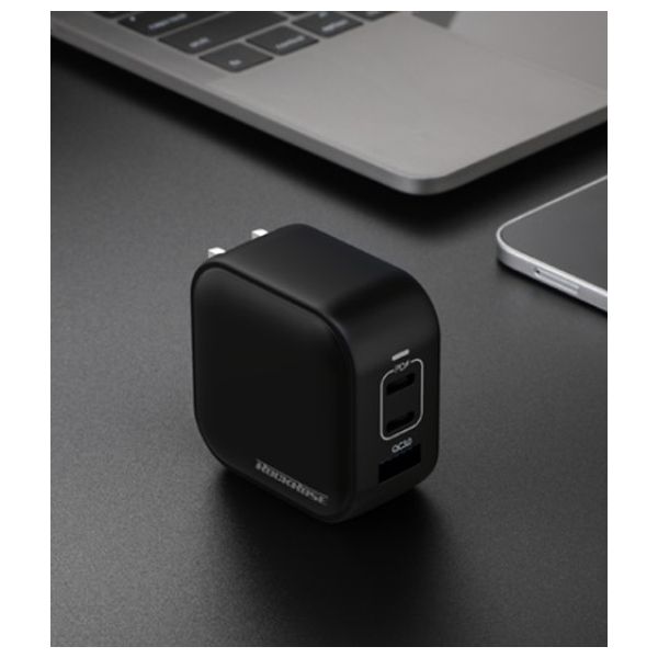  شاحن روك روز - RRTC07 - اسود 