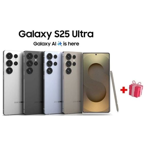 سامسونج كلاكسي S25 الترا - دبل سيم - 6.9 انش, شاشة LTPO اموليد 2X الديناميكية, 120 هيرتز, HDR10+ - سنابدراكون 8 الييت - بحجم بطارية 5000 مللي امبير, بسرعة شحن 45 واط - مع خاصية كلاكسي AI + هدية مجانية