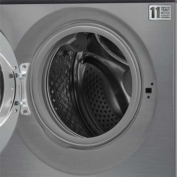 Alhafidh 8FLS41 - 8Kg - Front Loading Washing Machine - Silver