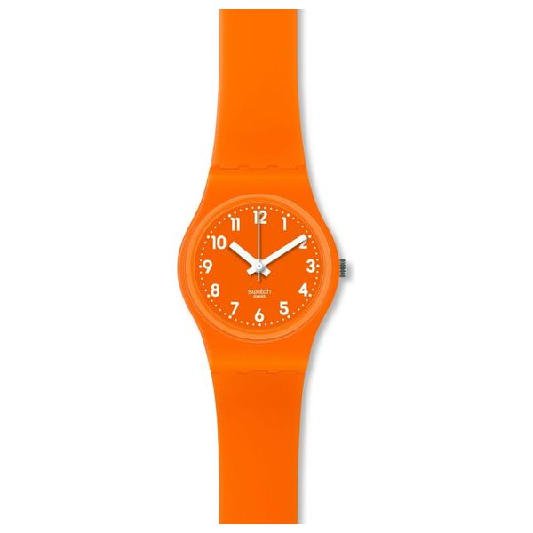 Elryan Swatch Watch LO104 For Women Analog Display Silicone