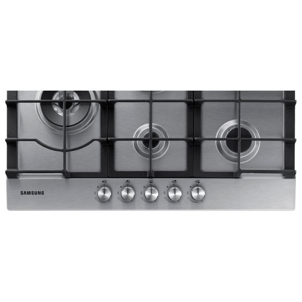 Samsung NA75J3030AS/ET - 5 Burners - Built-In Gas Cooker - Stainless Steel