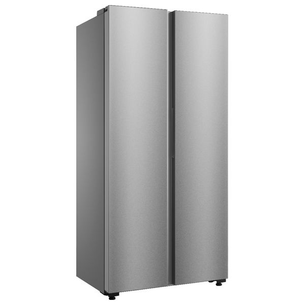  Elryan SBS598ASE - 16ft - Side By Side Refrigerator - Silver 