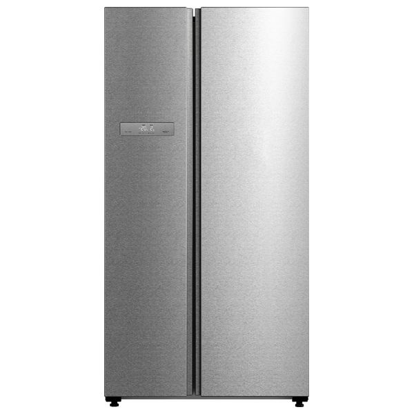  Elryan SBS769ASE - 23ft - Side By Side Refrigerator - Silver 