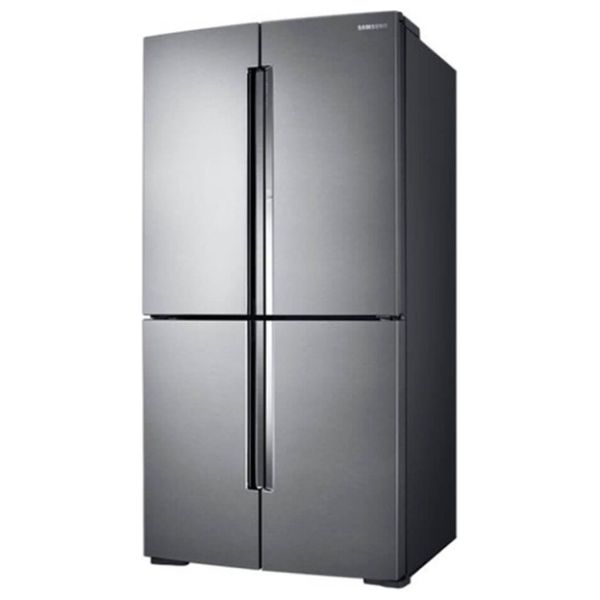 ثلاجة سامسونج ذات التصميم الفرنسي - 30 قدم - RF85K9052SR - سلفر