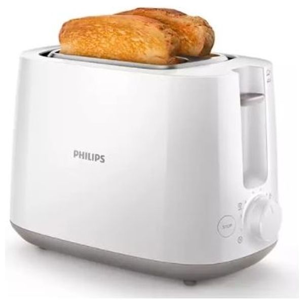 Philips HD2581 - Toaster - White