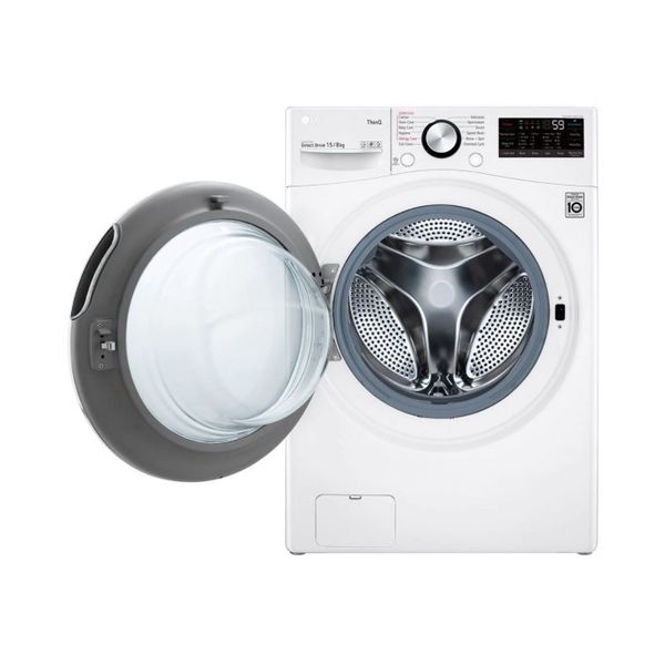 LG WDL91H02PN - 15/8Kg - Front Loading Washing Machine & Dryer - White