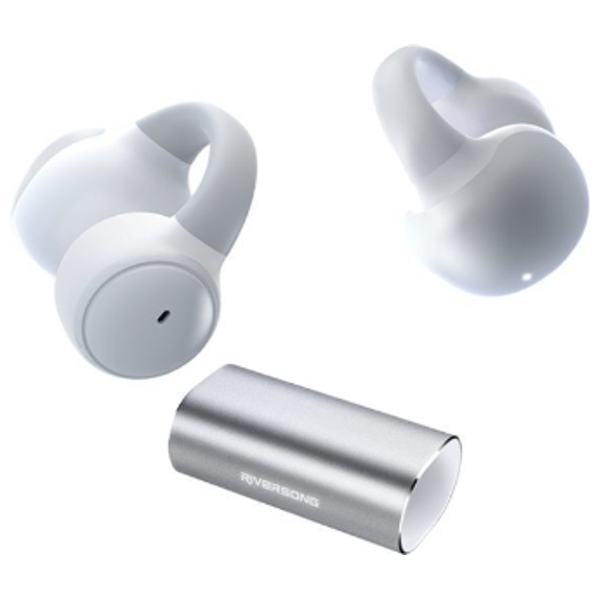  RiverSong Air Clip L3 - Bluetooth Headphone In Ear - Silver 