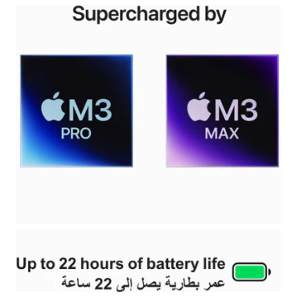  Apple 16-Inch - MacBook Pro - M3 Pro 12-Core - 512GB SSD/18GB - 18-Core - MacOS - Space Black 