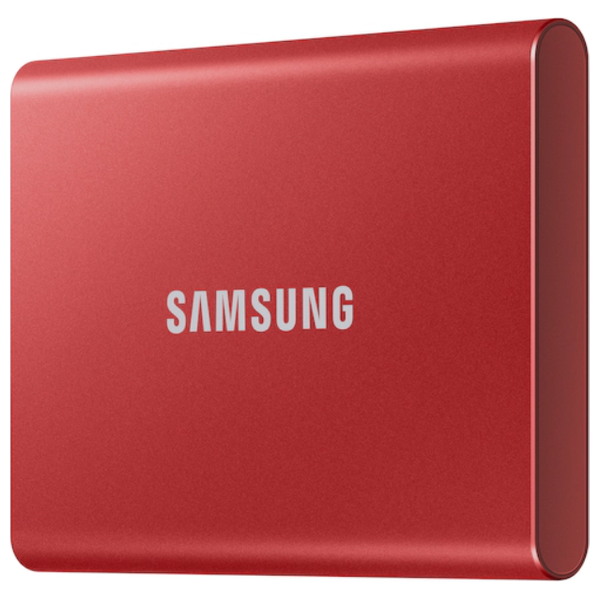  Samsung T7 - 1TB - External SSD Hard Drive - Red 