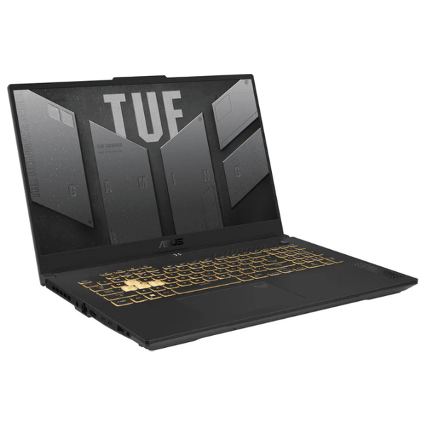  لابتوب اسوس 17.3-انج - TUF Gaming F17 FX707VU-HX107 - Core i7-13620H - RTX 4050-6GB - دوز - 16كيكابايت/512كيكابايت SSD 