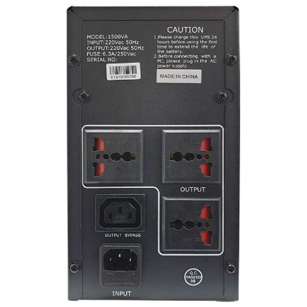 Maxma UPS - 1500VA - Black