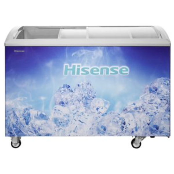  Hisense ICC394N4AWU - 11ft - Showcase Chiller - Blue 