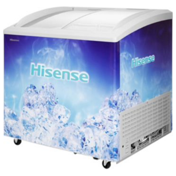  Hisense ICC394N4AWU - 11ft - Showcase Chiller - Blue 