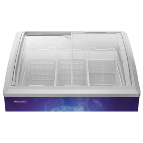  Hisense ICC394N4AWU - 11ft - Showcase Chiller - Blue 
