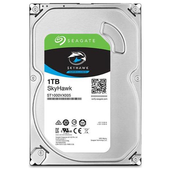 Seagate SkyHawk 3.5" - 1TB - Internal HDD Hard Drive - Steel