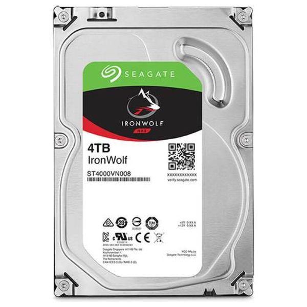 HDD هارد داخلي سيكات IronWolf SATA III 3.5" - ستيل - 4تيرابايت