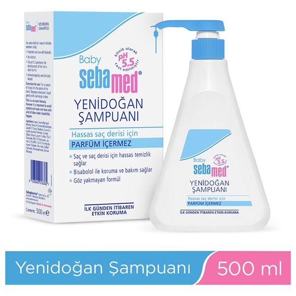  Sebamed Baby Newborn Shampoo - 500 ml 