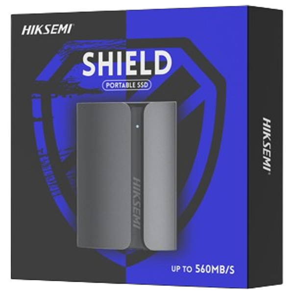 Hiksemi Shield T300S - 2TB - External SSD Hard Drive - Gray 