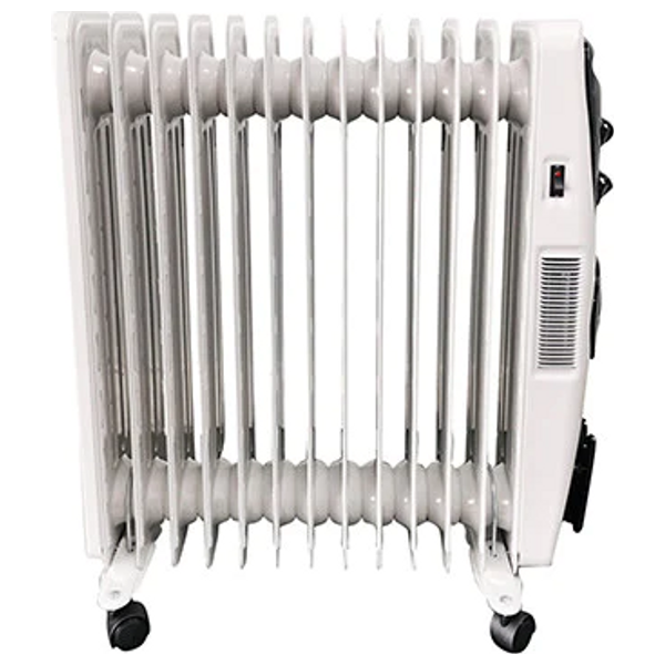  Alhafidh Heater - OHHA-13LWBF - Oil-Filled Radiator - White 