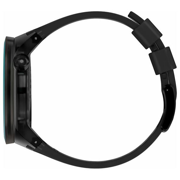  Swatch Watch SO27B112 For Unisex - Analog Display, Silicone Band - Black 
