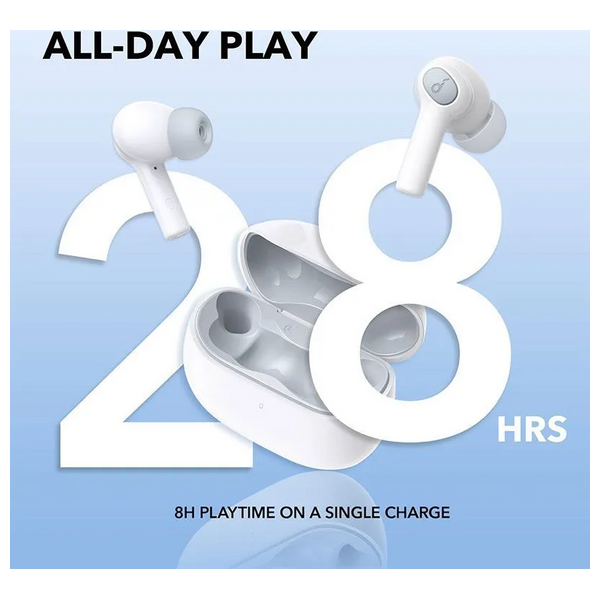 سماعة بلوتوث داخل الاذن انكر - A3991H21 - ابيض