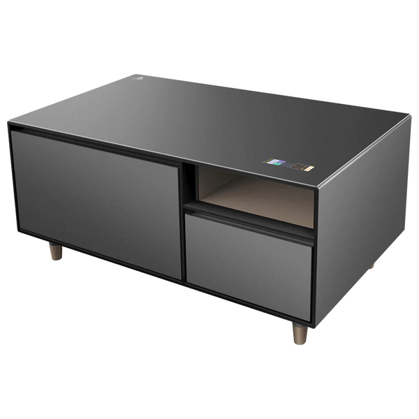  Alhafidh ST21 - Multifunction Smart Table Refrigerator - Silver 