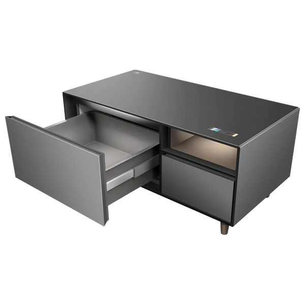  Alhafidh ST21 - Multifunction Smart Table Refrigerator - Silver 