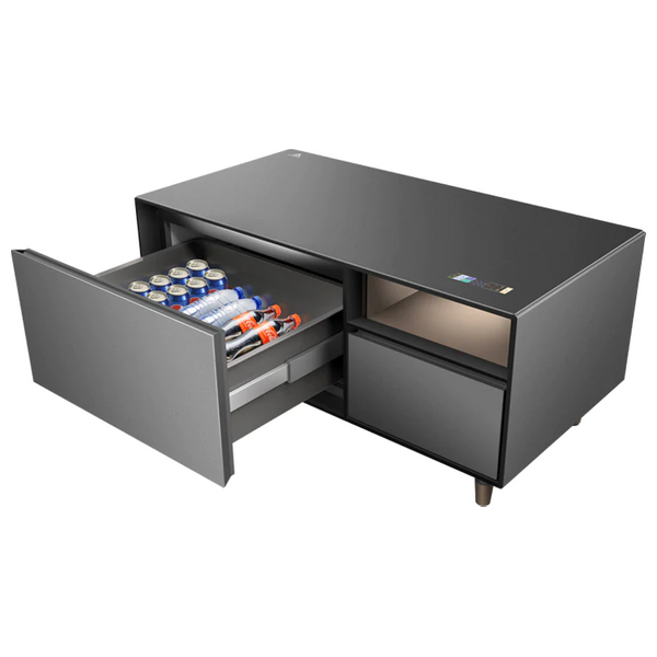  Alhafidh ST21 - Multifunction Smart Table Refrigerator - Silver 