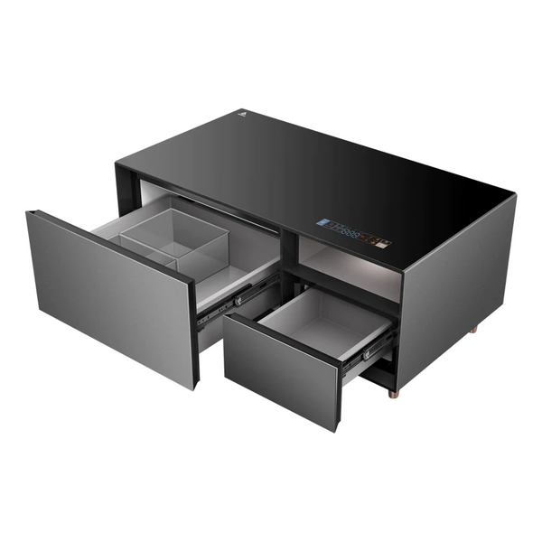 الحافظ ST21 - طاولة ذكية متعددة الوظائف مع ثلاجة - سلفر