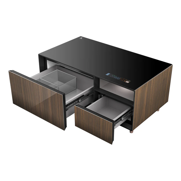 الحافظ ST22 - طاولة ذكية متعددة الوظائف مع ثلاجة - خشبي