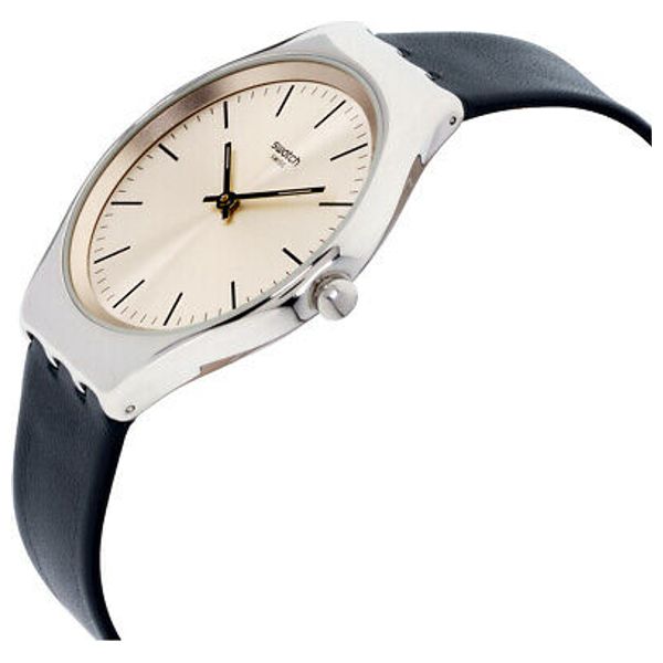 Elryan Swatch Watch SYXS115 For Men Analog Display Leather