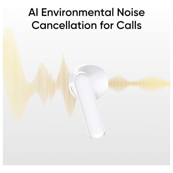  سماعة بلوتوث داخل الاذن ريلمي - Buds T01 - ابيض 