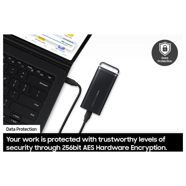  Samsung T5 EVO - 4TB - External SSD Hard Drive - Black 