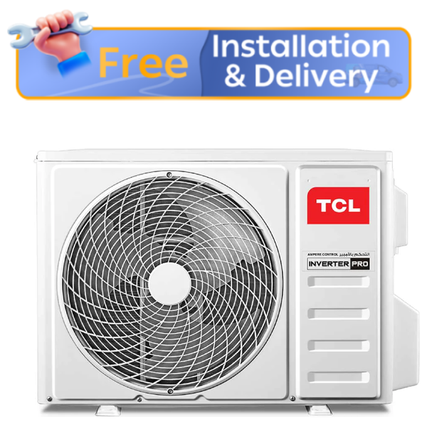 TCL TAC-36CHFA/FD - 3 Ton - Floor Standing Split - White - Free Installation