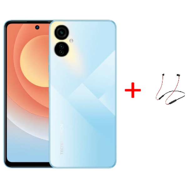 Tecno Camon 19 Neo - Dual SIM - 128/6GB + Bluetooth Headphone In Ear