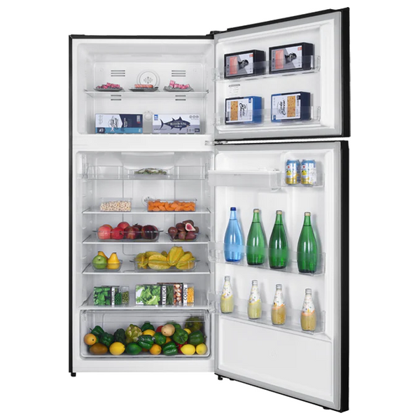 Alhafidh TMN680SB3 - 24ft - Conventional Refrigerator - Black