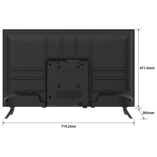  شاشة شونك 32-انج فئة TS-DAR32A - سمارت - HD - LED هيرتز 